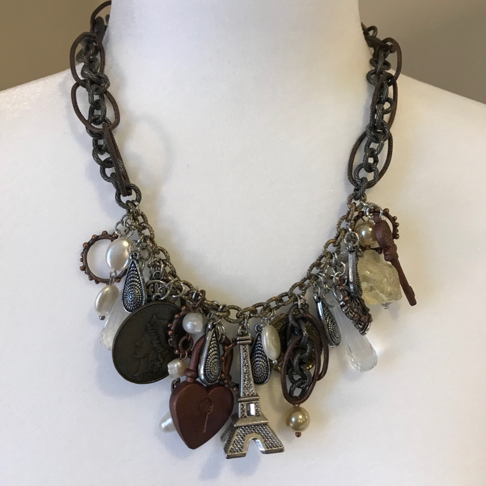 otresk statement necklace‎